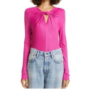 NWOT Farm Rio Pink Bodysuit